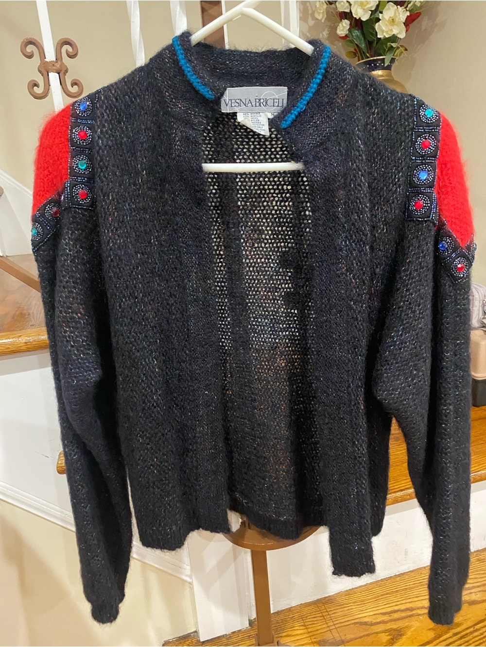 Vesna Bricelj Vintage Mohair Cardigan